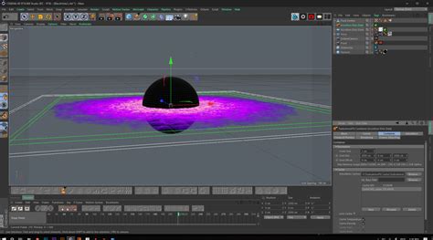 Black Hole with Fluid Sim Accretion Disk : r/Cinema4D