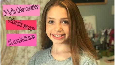 Middle School Makeup Tutorial/Routine 7th Grade | 2018 - YouTube