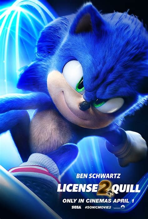 Sonic 2 Tails and Knuckles character posters | Cineworld cinemas