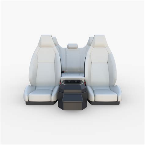 3D tesla cybertruck seats - TurboSquid 1636089