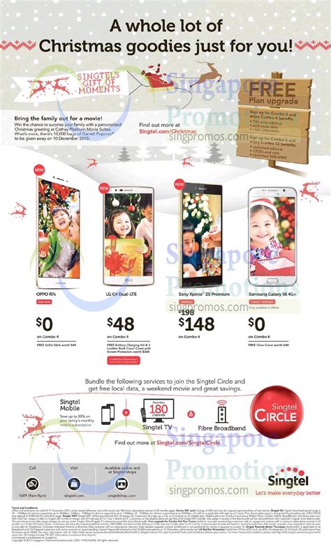 (EXPIRED) Singtel Mobile Combo 4/6 Plans Free Upgrade Promotion From 5 ...