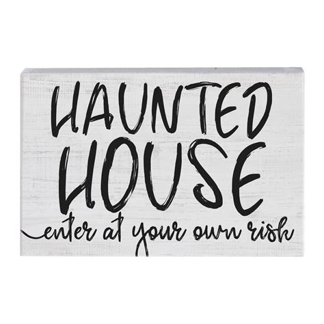 HAUNTED HOUSE SIGN – American Treasures