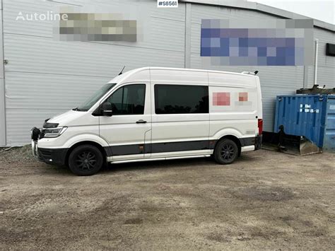 Volkswagen Crafter 4X4 Automatic, Double cabin combi van for sale ...