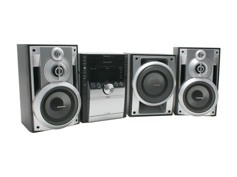 Panasonic CD/Cassette/Radio 5-Disc Changer Mini Audio System SC-AK750 - Newegg.com