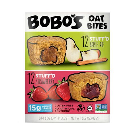 Bobo's Oat Bites, Variety Pack, 1.3 Ounce (Pack of 24) - Walmart.com