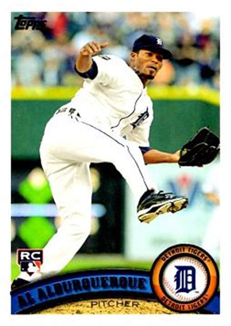 2011 Topps Update Al Albuquerque Rookie Card