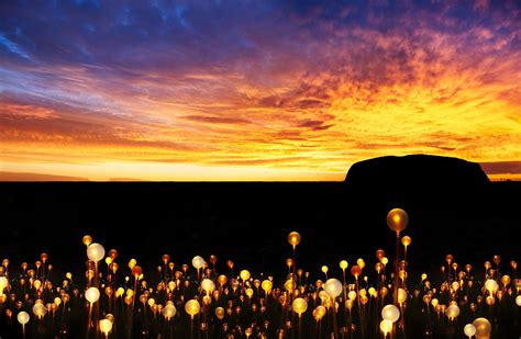 Glowing ‘Field Of Light’ Art Installation Will Illuminate Uluru | AWOL