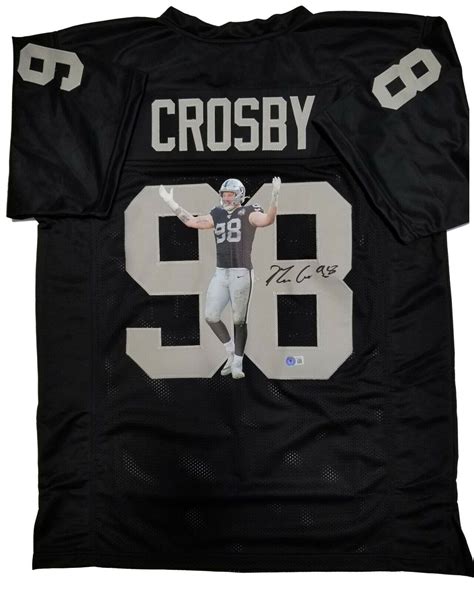 Las Vegas Raiders Maxx Crosby Jersey Size - Large with Tags - lagoagrio.gob.ec