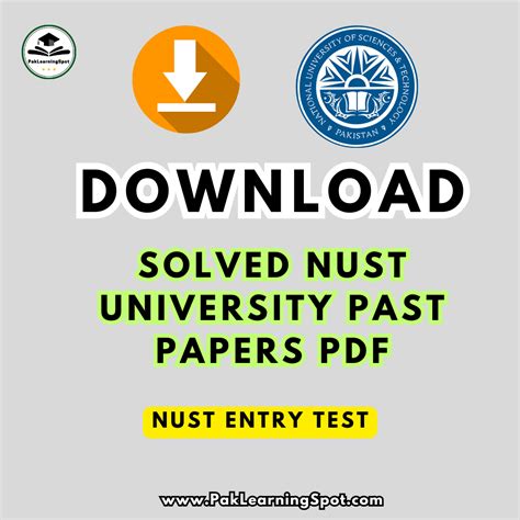 NUST Past Papers | PakLearningSpot PLS | Best Online Website Entry Test Preparations