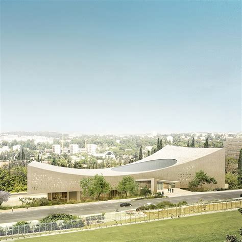 Herzog & de Meuron new images of National library of Israel