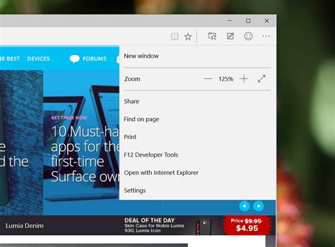 Microsoft Edge tips and tricks shown in new video, responsive images ...