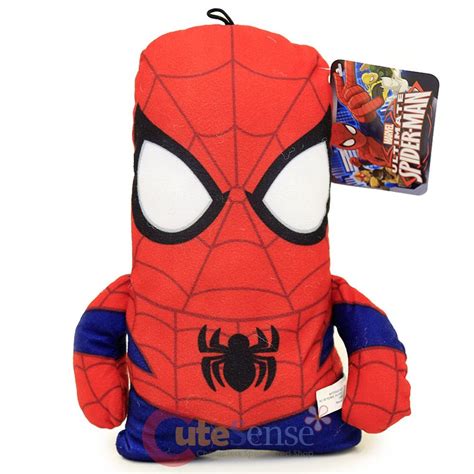 Marvel Spiderman Plush Doll 12" Soft Square Flat Plush Toy Baby Pillow Cushion | eBay