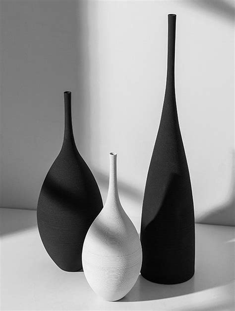 Fine mouth vase / Handmade Ceramic Vase / Minimalist Decor /Modern/Air Plant Pot/Flower vase ...