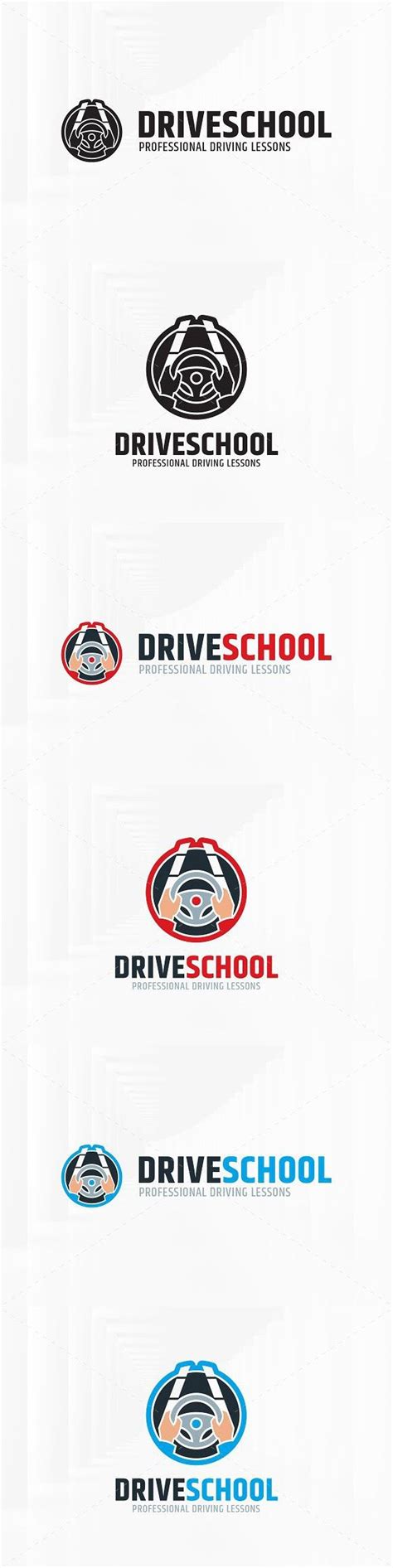 Drive School Logo Template | Logo templates, School logo, ? logo