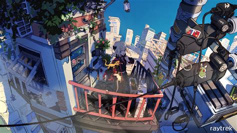 Anime Balcony Wallpapers - Top Free Anime Balcony Backgrounds ...