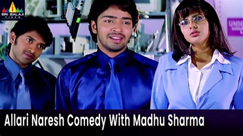 Allari Naresh Comedy With Madhu Sharma | Party | Telugu Movie Comedy ...