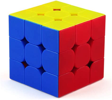 FAVNIC Magic Cube Original 3x3x3 Fast Smooth Turning Sequential Magic Toy Cube 3D Puzzle Brain ...