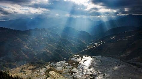 Image result for Rice terraces in Yuanyang County, China | Sunrise ...