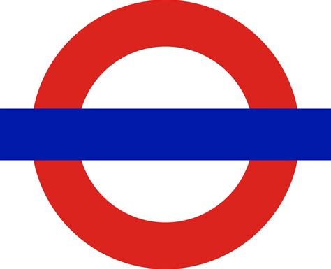 London Underground Sign Template Clipart - Full Size Clipart (#5278826) - PinClipart