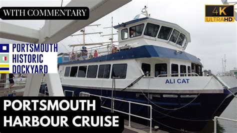 Portsmouth | Harbour Cruise | Full Trip with Commentary | 4K - YouTube