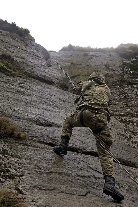 Royal Marines Practicing Cliff Climbing Techniques | Flickr