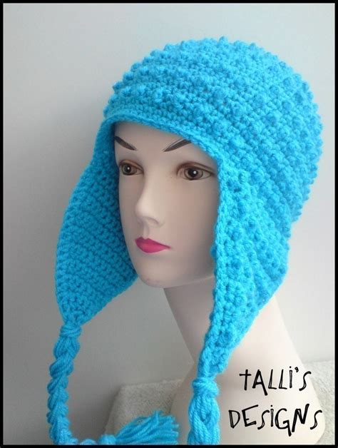 CROCHET EARFLAP HAT PATTERNS « Free Patterns