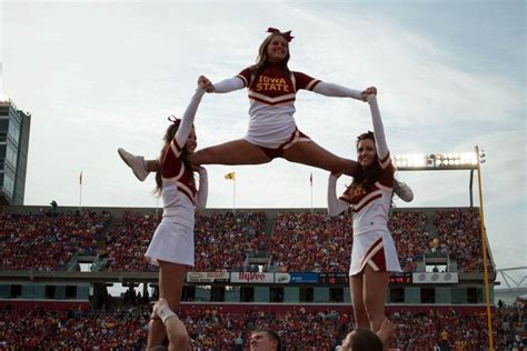 iowa-state-cheerleaders-2012 | Iowa state, Cheerleading, Iowa