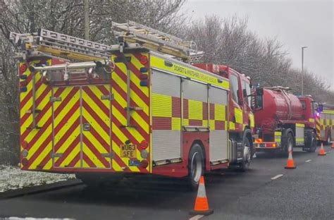 Firefighters called to deal with fire involving train near park in Swindon