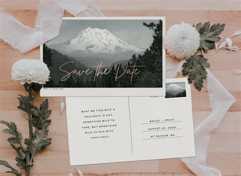 Save the Date Postcards: Tips for Wording and Designs - STATIONERS