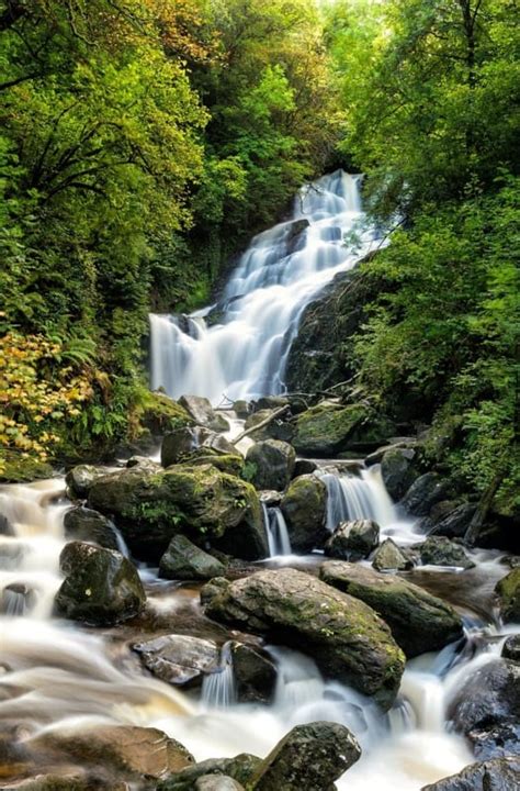 Torc Waterfall in Killarney National Park - Ireland Highlights