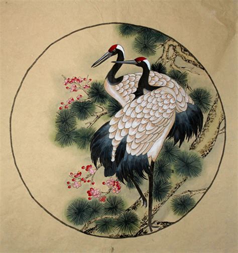 Chinese Crane Paintings | Chinese Painting Blog