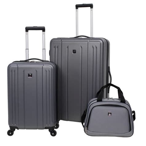 Skyline 3pc Hardside Luggage Set - Gray : Target