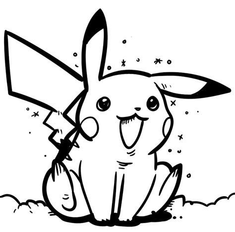 Pikachu Coloring Pages - Free Printable Coloring Pages for Kids