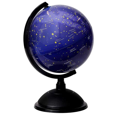 Mini Star Constellations Astronomy Globe, Dark Purple and Black, 8 ...