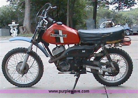 1981 Kawasaki 80cc dirt bike in Topeka, KS | Item 1504 sold | Purple Wave