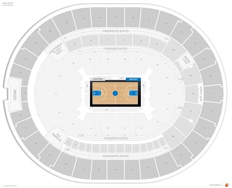 Orlando Magic Seating Guide - Amway Center - RateYourSeats.com