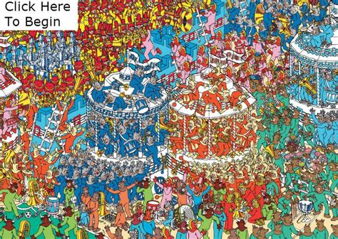 Where's Waldo? (Clickable Picture) Quiz - By Stanford0008