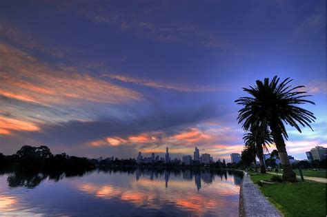 "Albert Park Lake, Melbourne" by Ben McCarthy | Redbubble