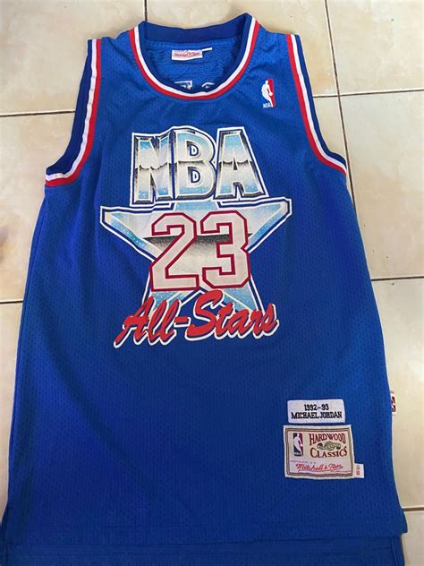 MICHAEL JORDAN 23 JERSEY NBA ALL STAR, Hobbies & Toys, Memorabilia ...