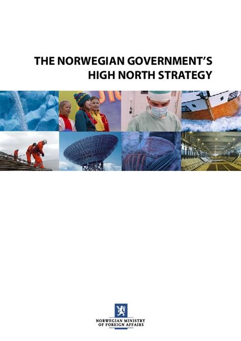 (PDF) THE NORWEGIAN GOVERNMENT'S HIGH NORTH STRATEGY