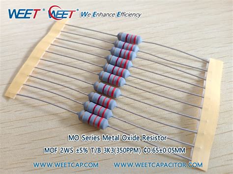 WEET MO Series Metal Oxide Resistor