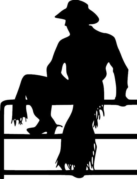 Pin by Ted Clonch on Design store | Silhouette, Silhouette art, Cowboy art