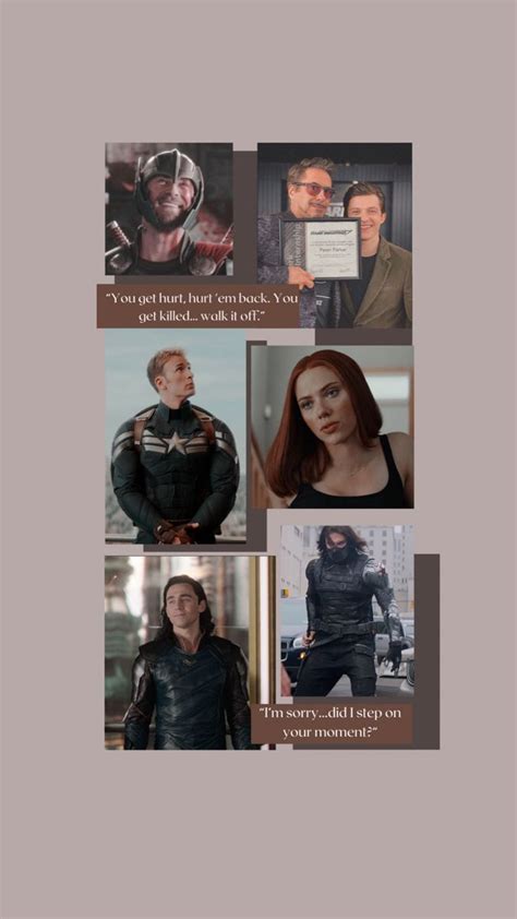 The Avengers Movie Character Collages