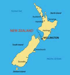New Zealand Map - Guide of the World