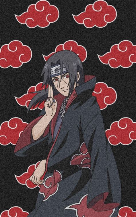 Naruto: Itachi Akatsuki Wallpaper | Рисунки персонажа дисней ...