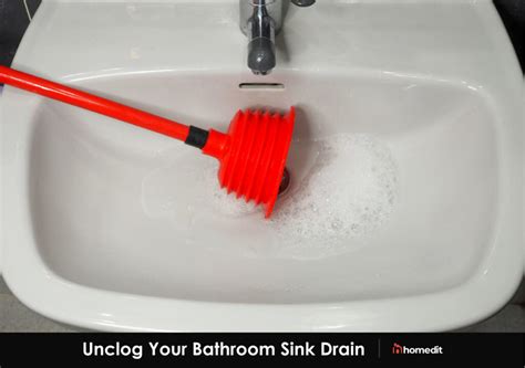 How to Clean a Bathroom Sink Drain