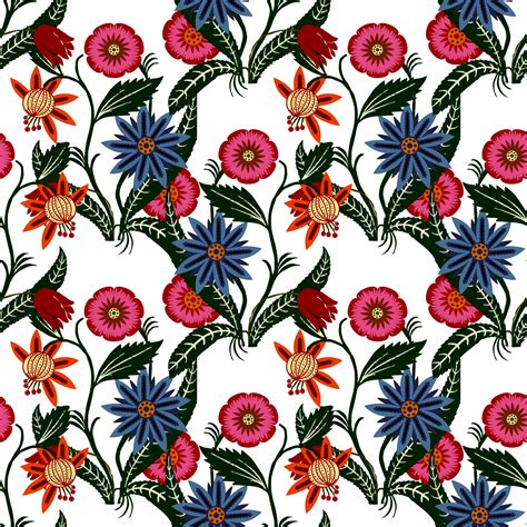 Floral Wallpaper Pattern Background Free Stock Photo - Public Domain Pictures