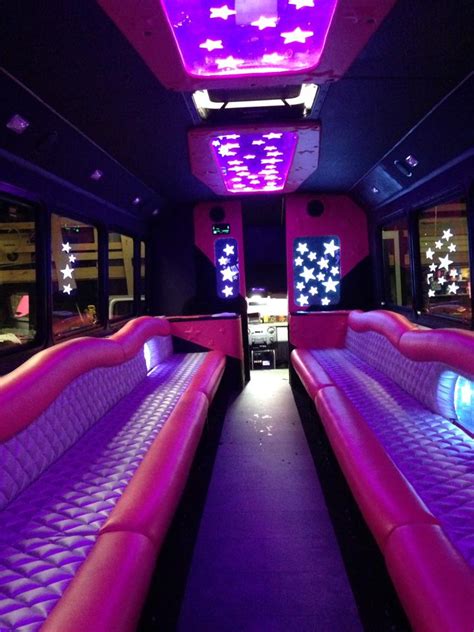 Pink Limo Bus | Syracuse Limo Bus