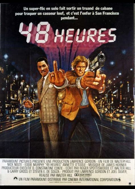 poster 48 HOURS / 48 HRS Walter Hill - CINESUD movie posters