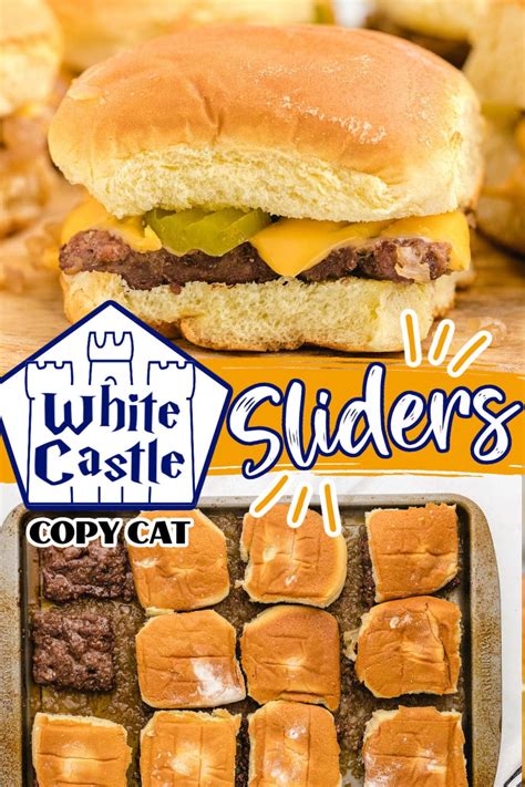 The BEST White Castle Sliders (Copycat Recipe) - Princess Pinky Girl